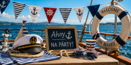 Chystáte se na vodu nebo námořnickou párty? Vylaďte svůj styl do posledního detailu!