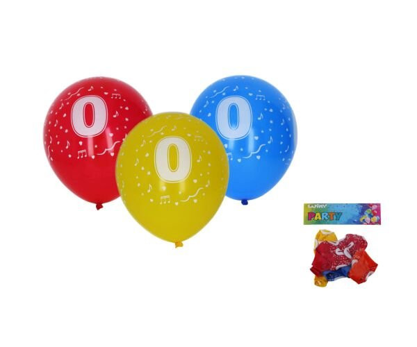 Balonky nafukovací 30 cm červené (10 ks) (2)