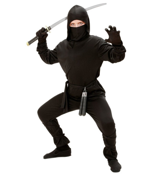 Kostým Ninja dětský 164 (14-16 let) (5)