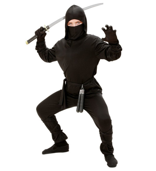 Kostým Ninja dětský 164 (14-16 let) (5)