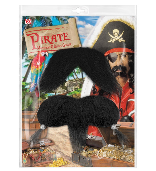 Pirátské vousy s bradkou (7)