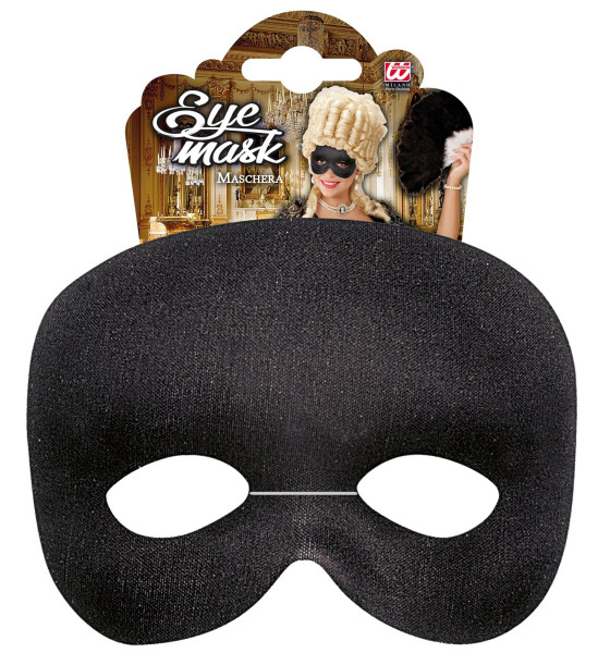 Maska Škraboška Fantom Černá (6)