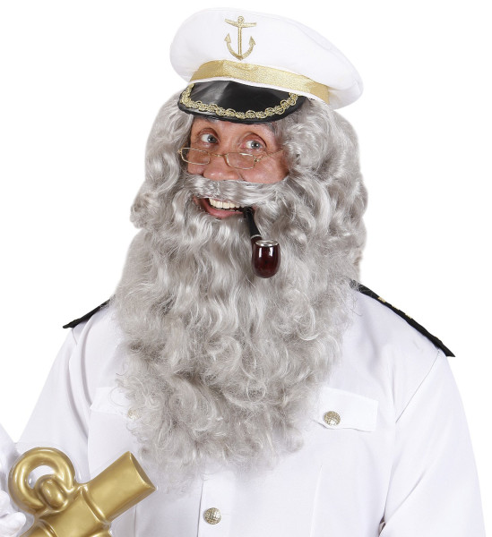 Vousy s parukou šedé (3)