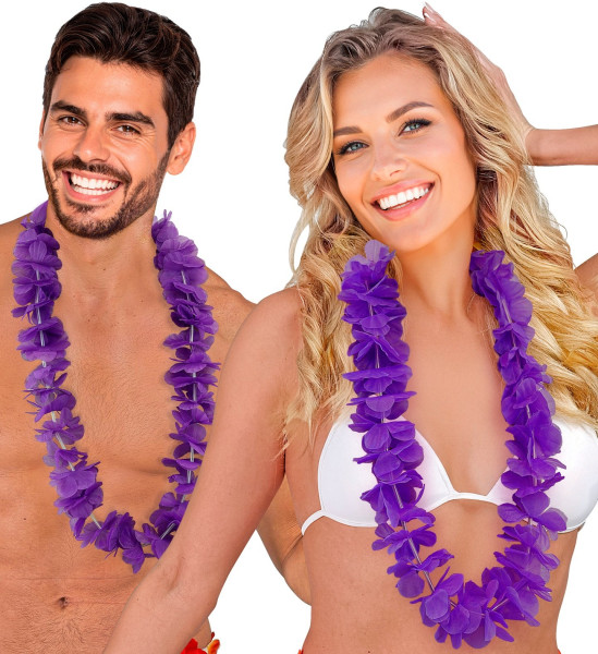 Havajský věnec fialový (4)