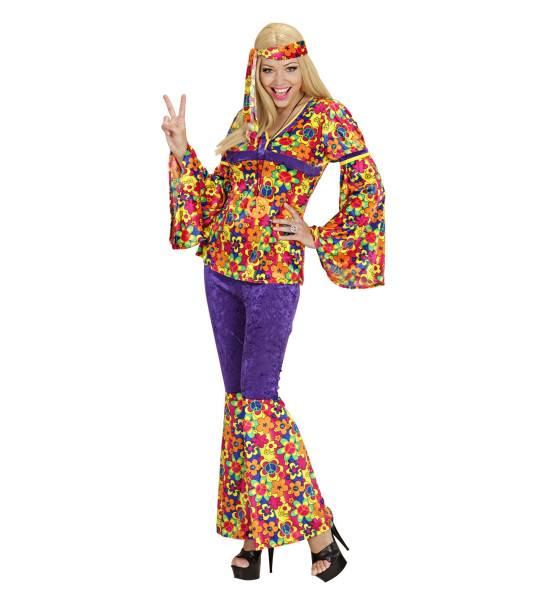 Dámský kostým Hippies Girl S (36/38) (4)