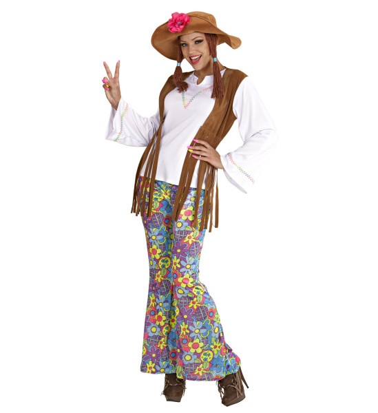 Dámský kostým Hippies Woodstock vel. XL (4)
