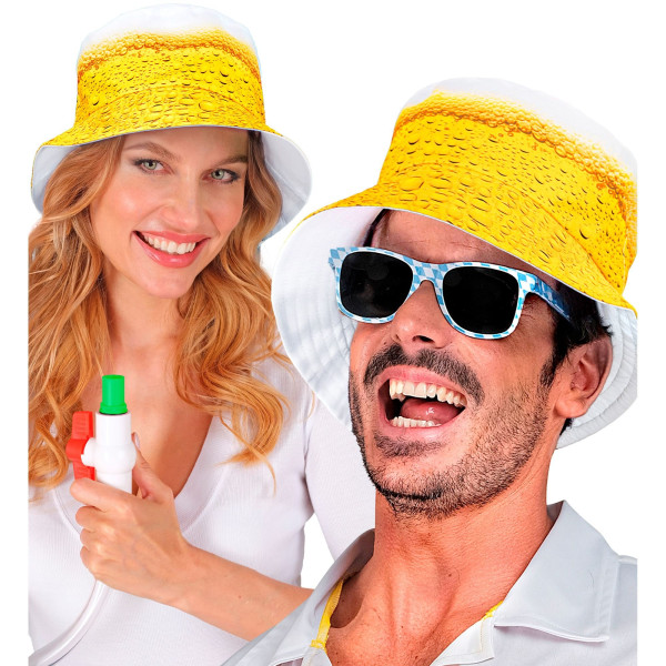 Bucket klobouk Pivo – vtipný pivní klobouk na párty (14)