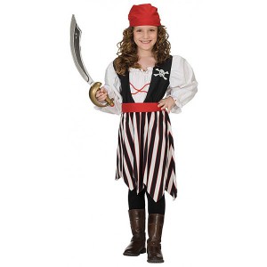 Dětský kostým Malá pirátka 92cm (1)