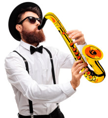 Saxofon nafukovací 55cm (3)