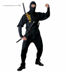 Kostým Ninja Drak S (44-46)
