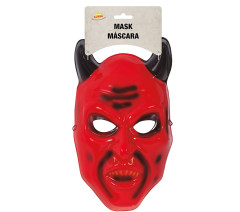 Maska čert ďábel PVC