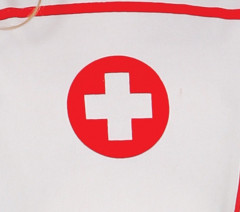 Dětský kostým zdravotní sestřička (5-6 let) (10)