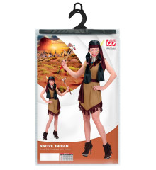 Dámský kostým Indiánka Apačka M (38/40) (3)