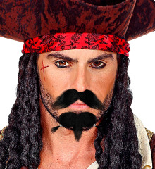 Pirátské vousy s bradkou (5)