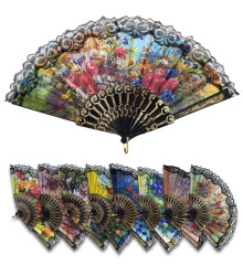 Vějíř Španělský s krajkou