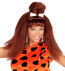 Paruka pravěká hnědá s kostí