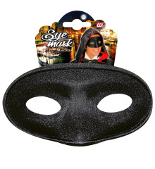 Maska Škraboška látková černá