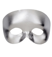 Maska Škraboška Fantom Stříbrná (7)