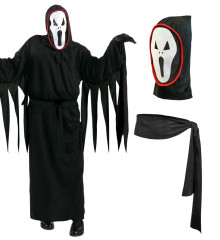 Dětský kostým na halloween Duch Vřískot 140 (8-10 let)