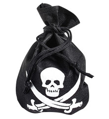 Pirátský měšec na poklady