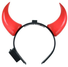 Dětské čertovské rohy blikající