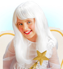 Paruka dětská Anděl bílá