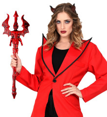 Ďábelské vidle s ornamenty 68 cm (5)