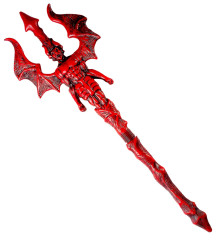 Ďábelské vidle s ornamenty 68 cm