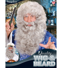 Vousy s parukou šedé (2)