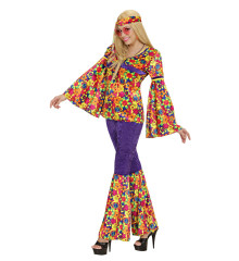 Dámský kostým Hippies Girl S (36/38) (3)