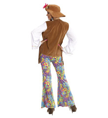 Dámský kostým Hippies Woodstock vel. XL (2)