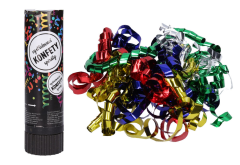 Párty konfety vystřelovací Spirály 15 cm