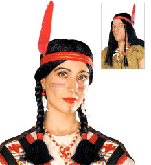 Paruka indiánka černé copy (7)