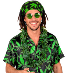 Hippie věnec trávový zelený