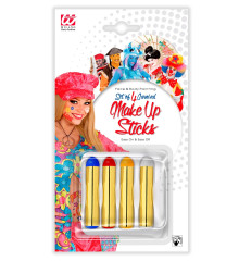 Karnevalová líčidla 4 barvy 21 ml