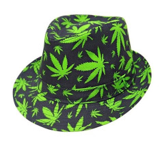 Klobouk marihuana zelenočerný