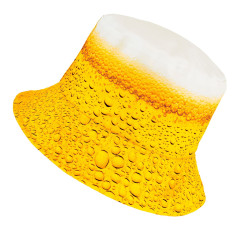 Bucket klobouk Pivo – vtipný pivní klobouk na párty (13)