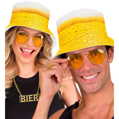 Bucket klobouk Pivo – vtipný pivní klobouk na párty (15)