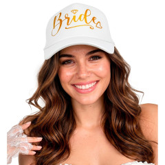 Kšiltovka Bride bílá – rozlučka se svobodou nevěsta (1)
