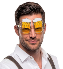 Žertovné brýle pivo – karnevalové party brýle (4)