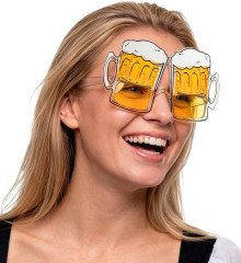 Žertovné brýle pivo – karnevalové party brýle (5)