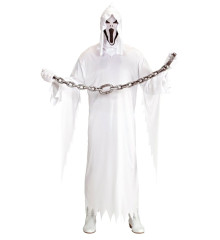 Pánský kostým na halloween Duch bílý (3)